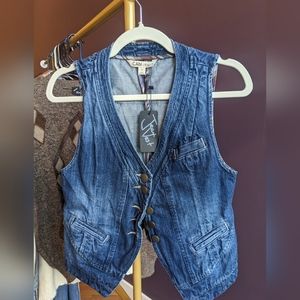 90's Denim Vest ((SOLD))